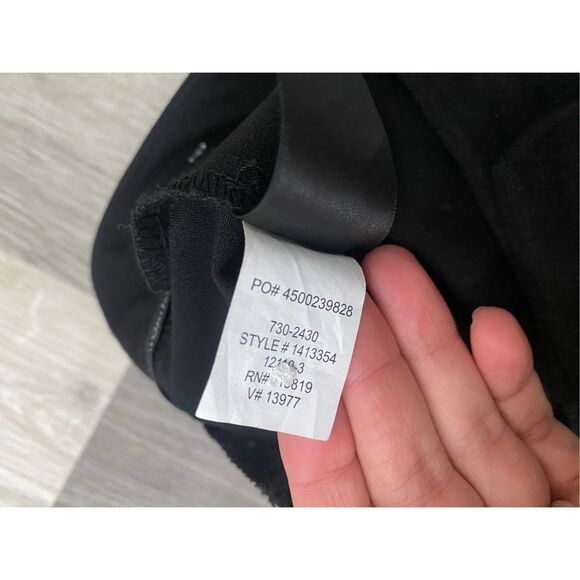 Worthington Modern Fit Black Slacks, Dress Pants, Size 12P - Picture 6 of 8